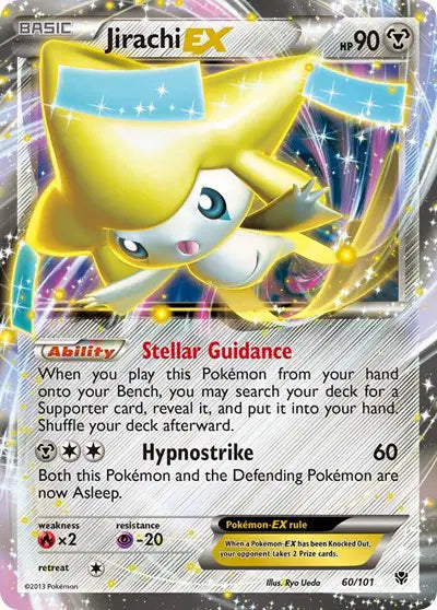 Jirachi EX - 60/101 - Plasma Blast