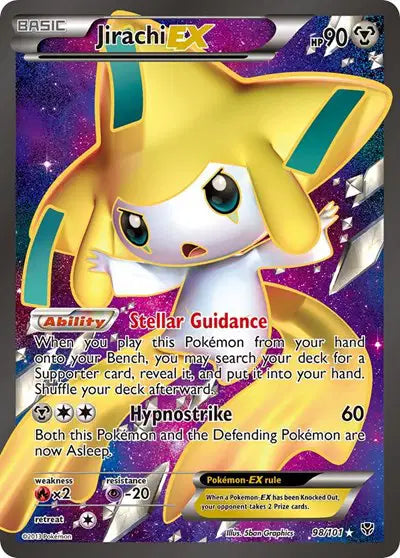 Jirachi EX - 98/101 - Plasma Blast