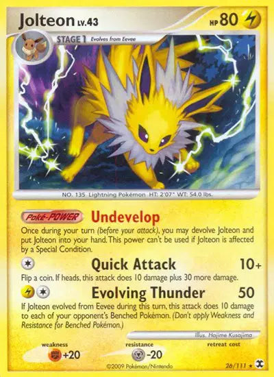 Jolteon - 26/111 - Rising Rivals