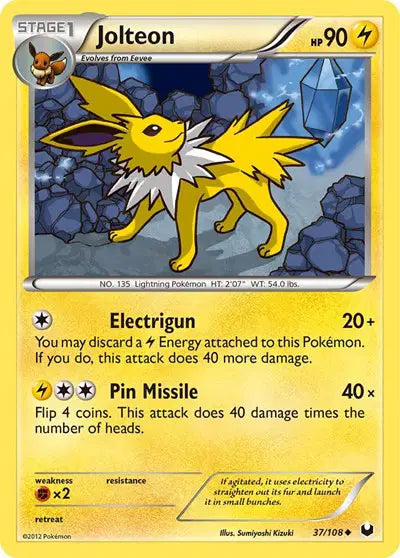 Jolteon - 37/108 - Dark Explorers