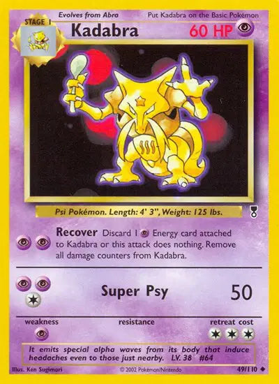 Kadabra - 49/110 - Legendary Collection