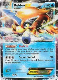 Keldeo EX - BW61 - Black & White Promos