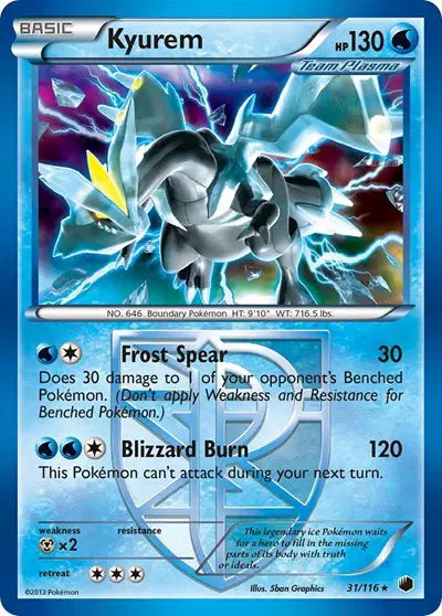 Kyurem - 31/116 - Plasma Freeze