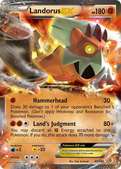 Landorus EX - 89/149 - Boundaries Crossed