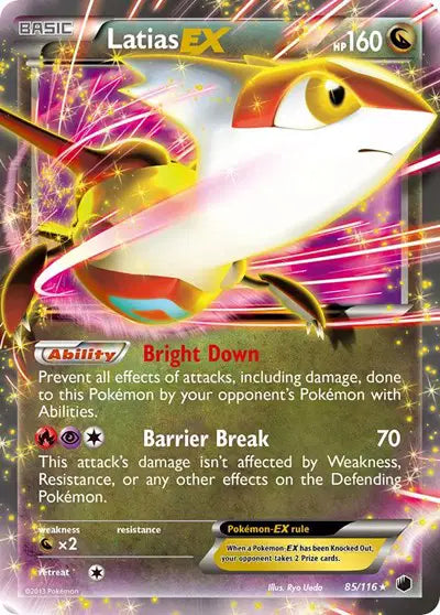 Latias EX - 85/116 - Plasma Freeze