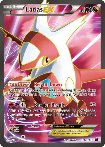Latias EX - 112/116 - Plasma Freeze