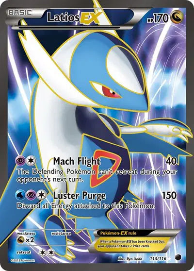 Latios EX - 113/116 - Plasma Freeze
