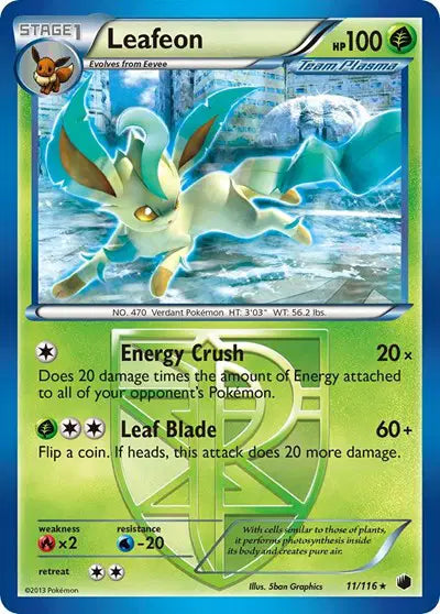 Leafeon - 11/116 - Plasma Freeze