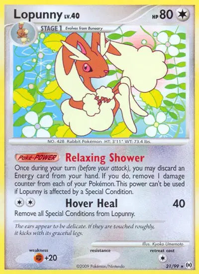 Lopunny - 21/99 - Platinum Arceus