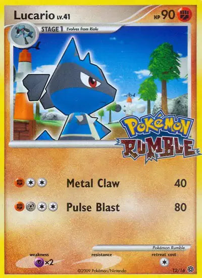 Lucario - 12/16 - Rumble
