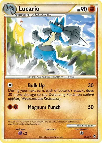 Lucario - 19/95 - Unleashed
