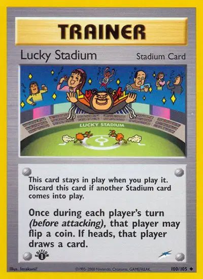 Lucky Stadium - 100/105 - 1st Edition - Neo Destiny
