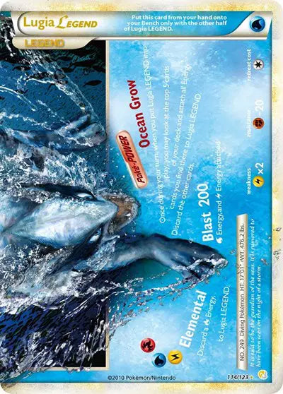 Lugia Legend - Bottom - 114/123 - HeartGold SoulSilver