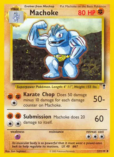Machoke - 51/110 - Legendary Collection