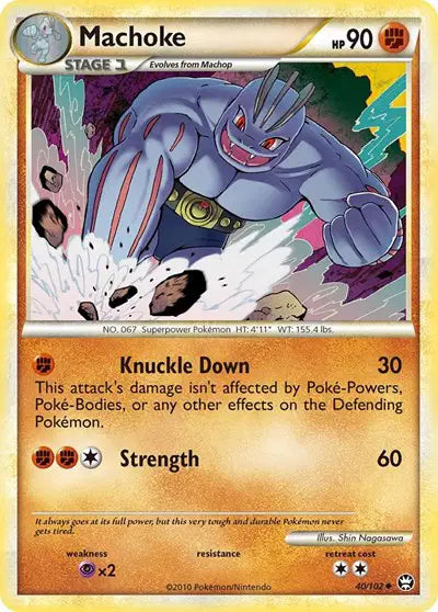 Machoke - 40/102 - Triumphant