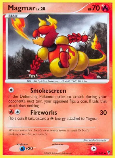 Magmar - 65/147 - Supreme Victors