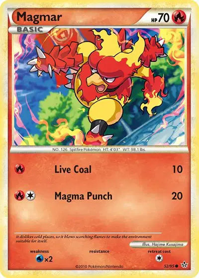 Magmar - 52/95 - Unleashed