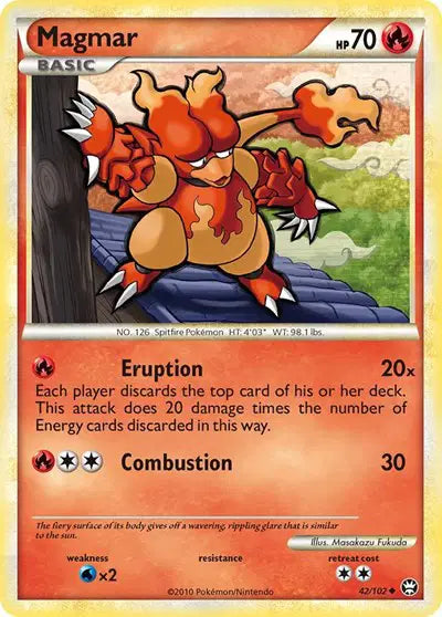 Magmar - 42/102 - Triumphant