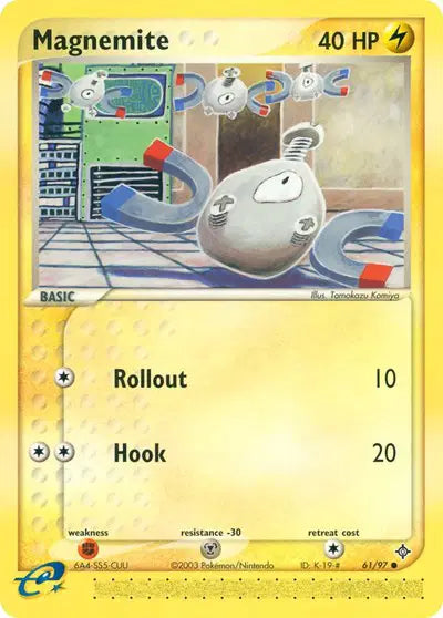Magnemite - 61/97 - Ex Dragon