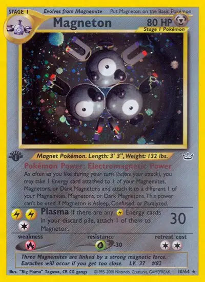 Magneton - 10/64 - 1st Edition - Neo Revelation