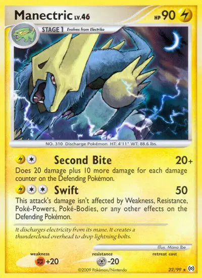 Manectric - 22/99 - Platinum Arceus