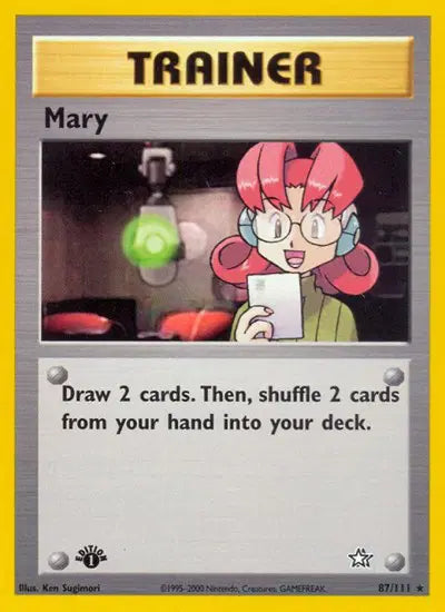 Mary - 87/111 - 1st Edition - Neo Genesis