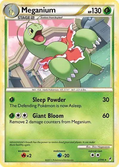 Meganium - 27/95 - Call of Legends