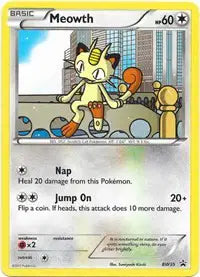 Meowth - BW35 - Black & White Promos