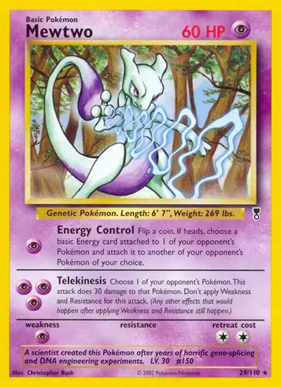 Mewtwo - 29/110 - Legendary Collection