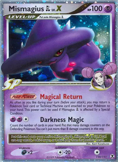 Mismagius GL Lv.X - 110/111 - Rising Rivals