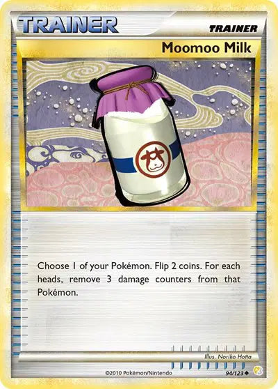 Moomoo Milk - 94/123 - HeartGold SoulSilver