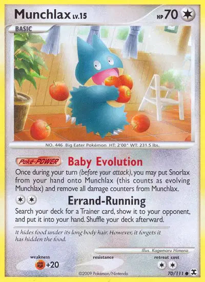 Munchlax - 70/111 - Rising Rivals