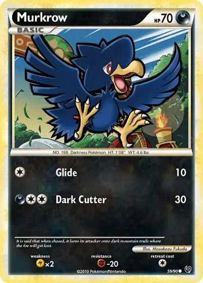 Murkrow - 59/90 - Undaunted