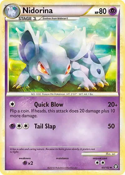 Nidorina - 45/102 - Triumphant