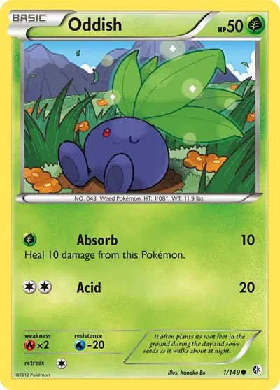Oddish - 1/149 - Boundaries Crossed