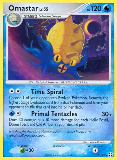 Omastar - 23/99 - Platinum Arceus