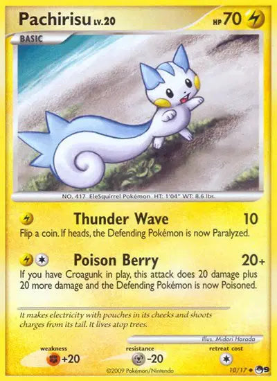 Pachirisu - 10/17 - Pop Series 9