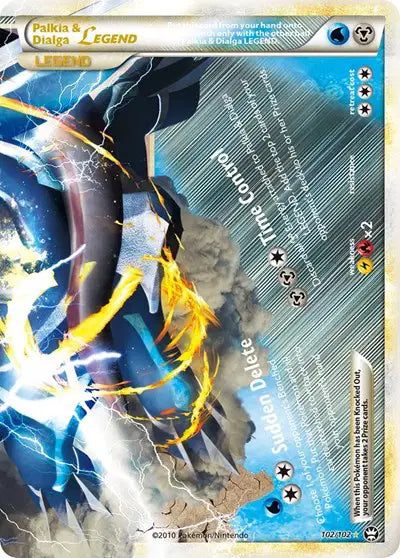 Palkia & Dialga Legend - Bottom - 102/102 - Triumphant