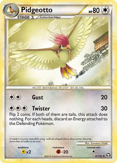 Pidgeotto - 47/102 - Triumphant
