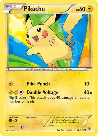 Pikachu - 50/149 - Boundaries Crossed