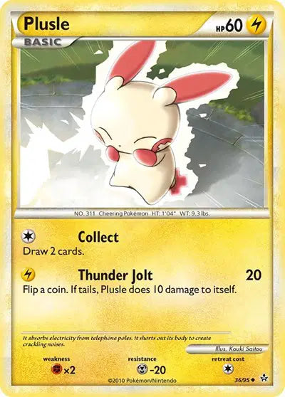 Plusle - 36/95 - Unleashed