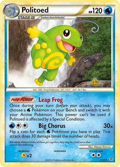 Politoed - 7/95 - Unleashed