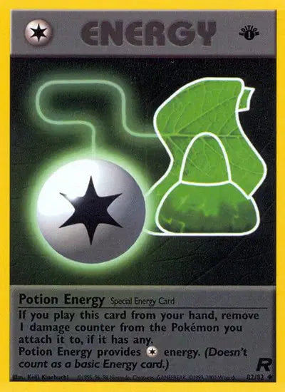 Potion Energy - 82/82 - 1st Edition - Team Rocket