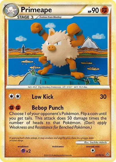 Primeape - 22/95 - Unleashed