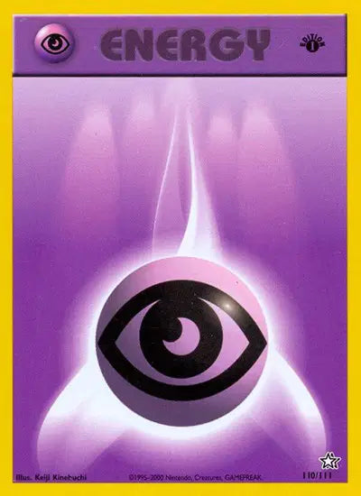 Psychic Energy - 110/111 - 1st Edition - Neo Genesis