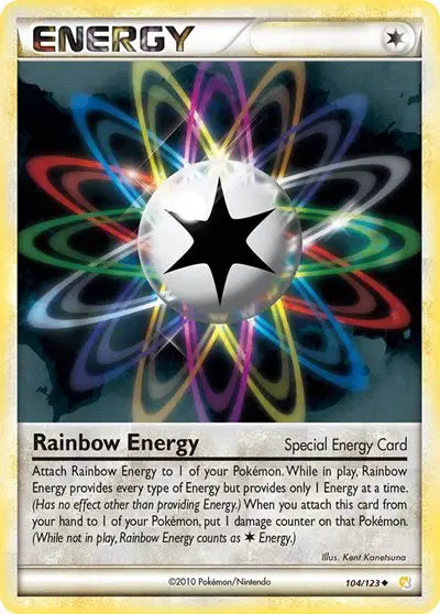 Rainbow Energy - 104/123 - HeartGold SoulSilver