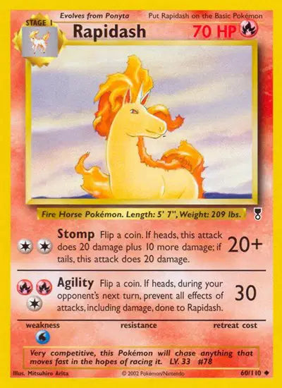 Rapidash - 60/110 - Legendary Collection