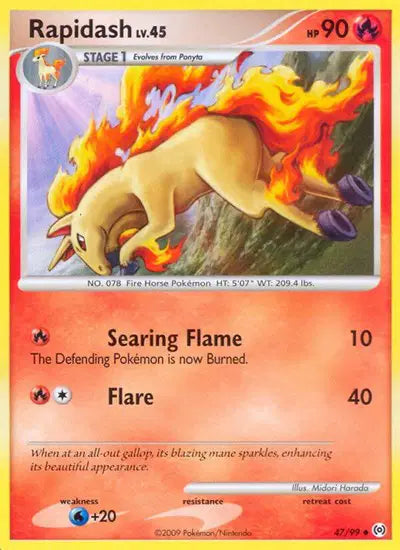 Rapidash - 47/99 - Platinum Arceus