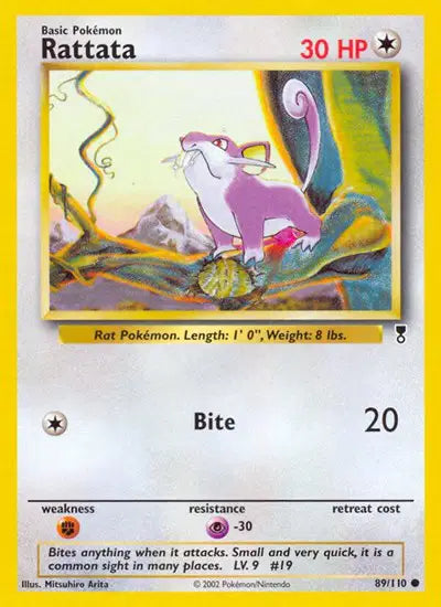 Rattata - 89/110 - Legendary Collection