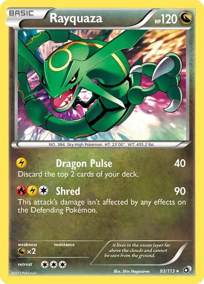 Rayquaza - 93/113 - Legendary Treasures
